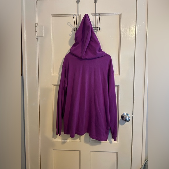 Victoria’s Secret pink Purple Hoodie Medium - Picture 9 of 9